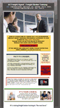 Mobile Screenshot of a1freightbrokertraining.com